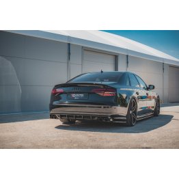 Диффузор заднего бампера на Audi S8 D4